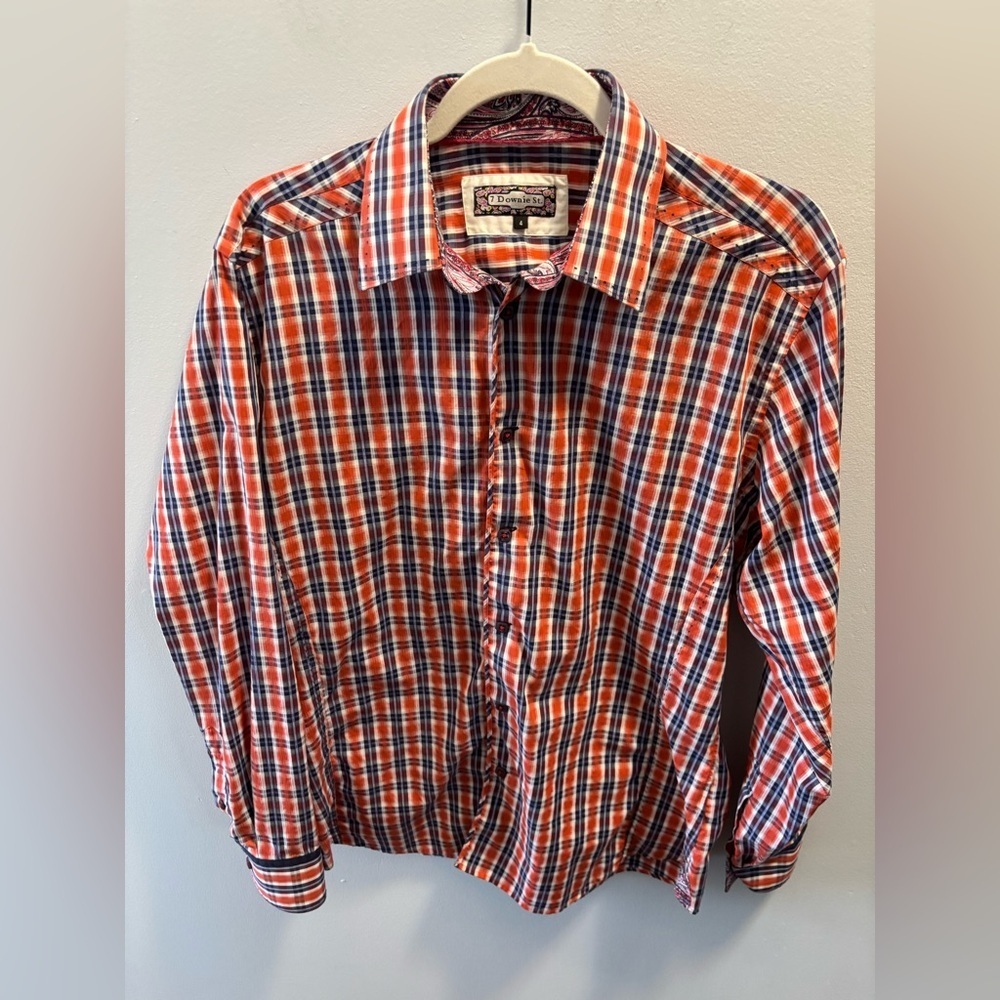 7 DOWNIE ST Men's Size 4(M) Casual Button Down Shirt